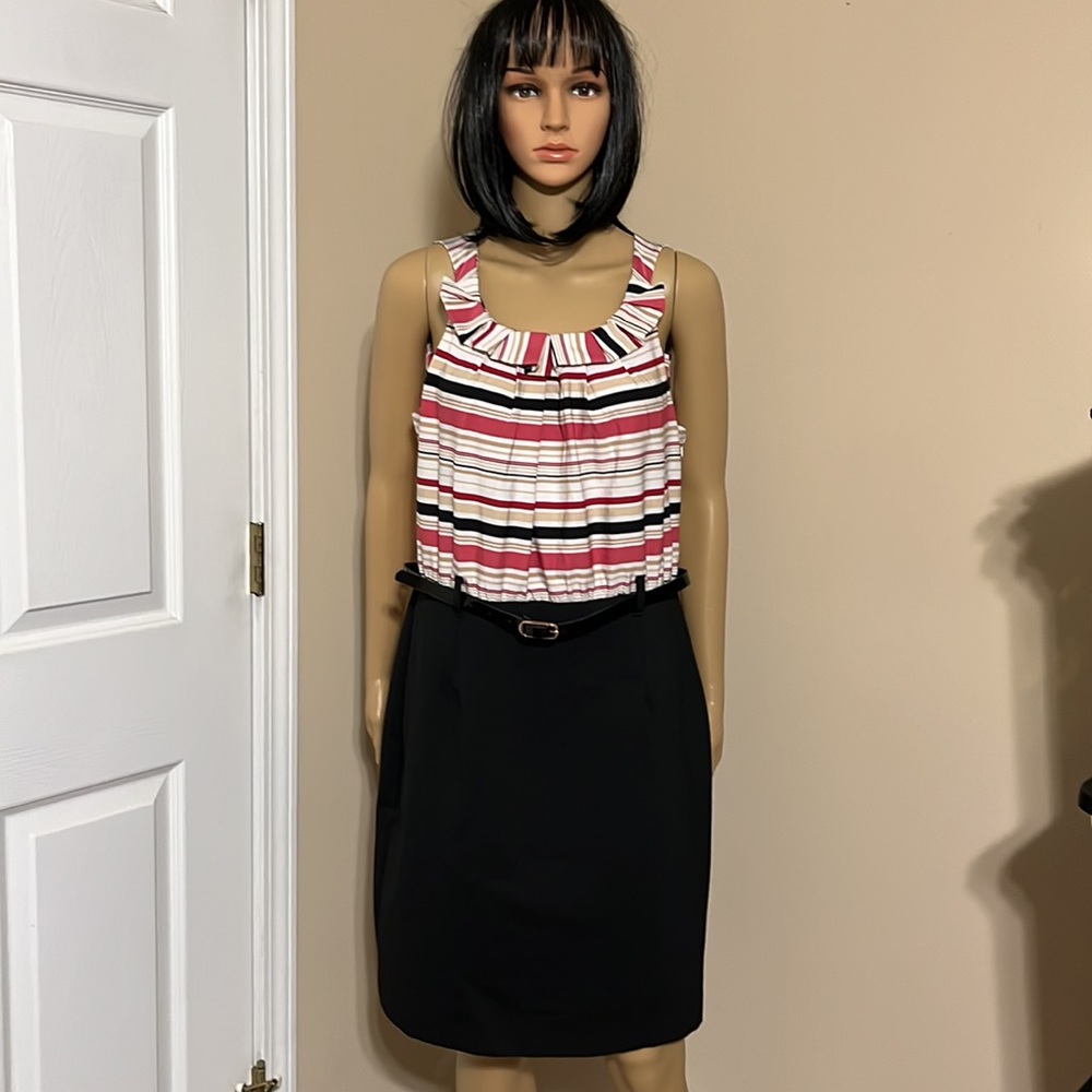 New York & Company Ladies Dress Multicolor Size L